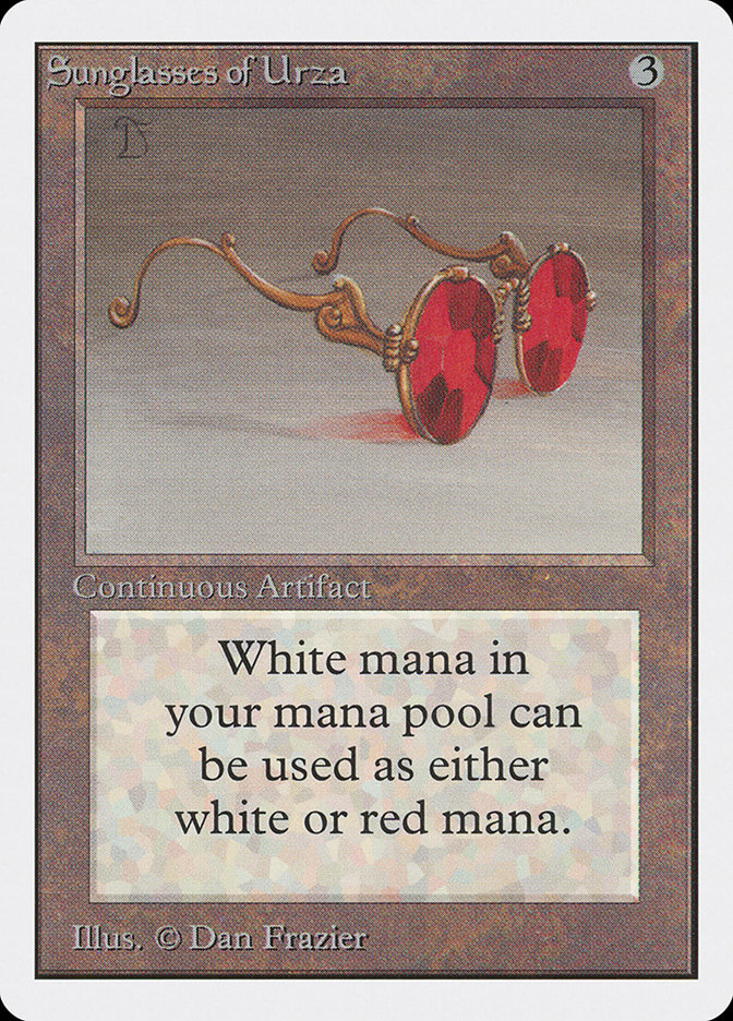 Sunglasses of Urza