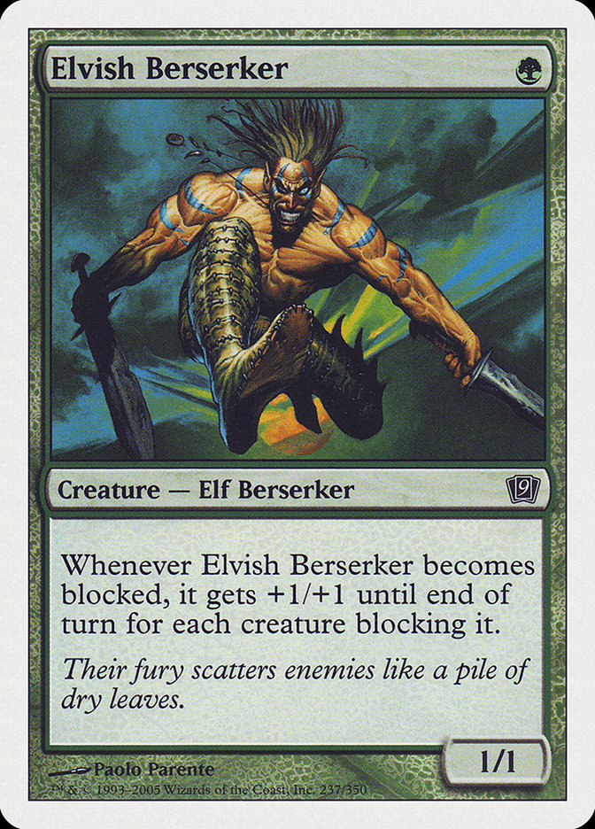 Elvish Berserker