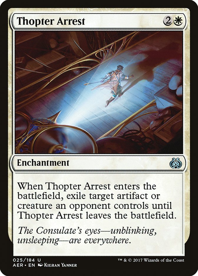 Thopter Arrest