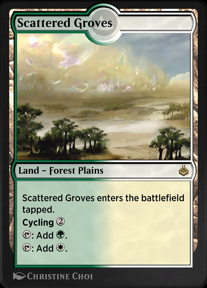 Scattered Groves