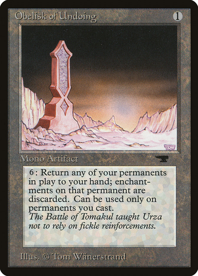 Obelisk of Undoing