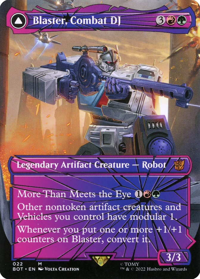 Blaster, Combat DJ