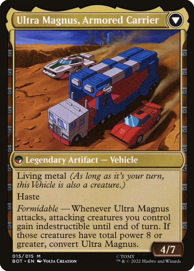 Ultra Magnus, Armored Carrier