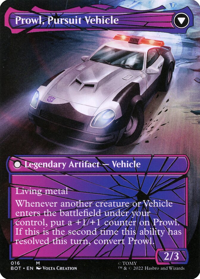 Prowl, Pursuit Vehicle