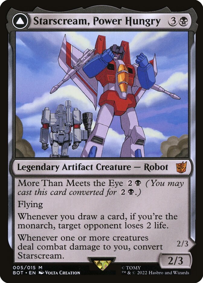 Starscream, Power Hungry