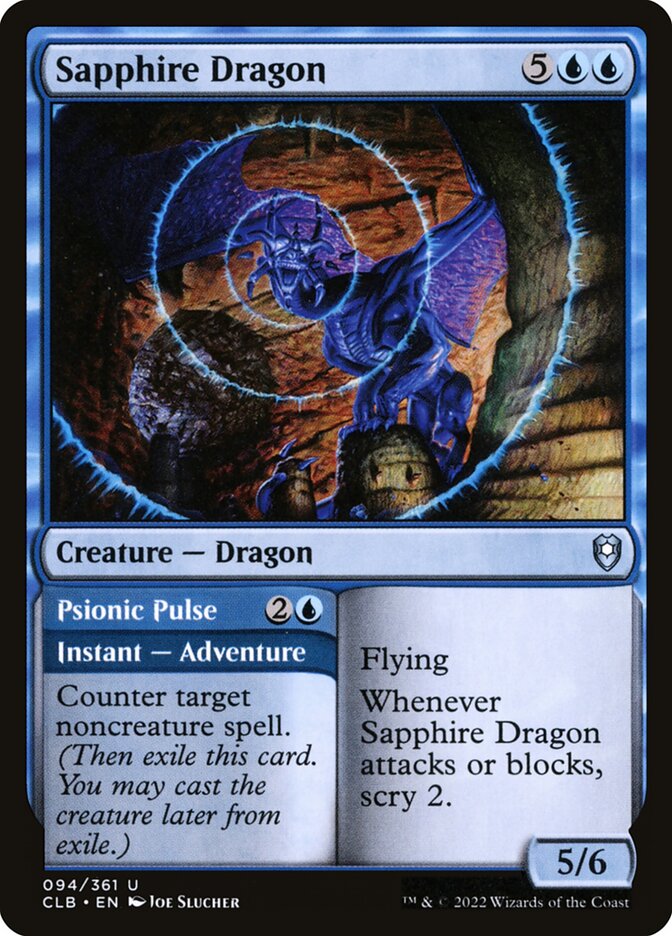 Sapphire Dragon