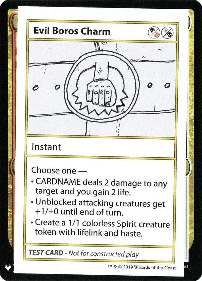 Evil Boros Charm