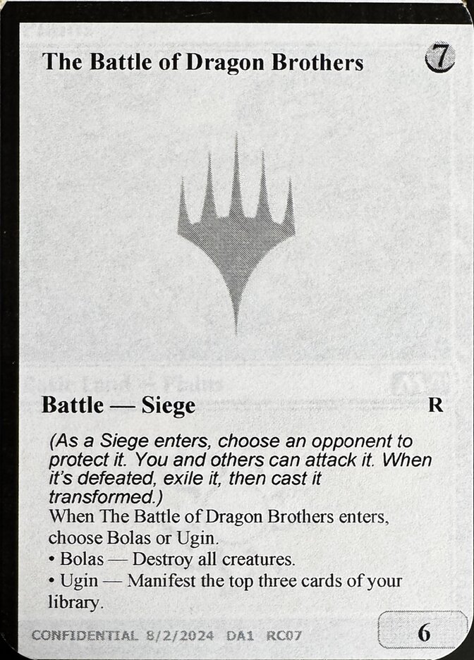 The Battle of Dragon Brothers