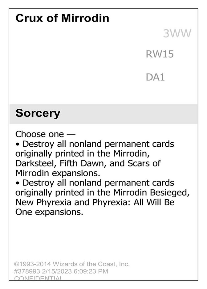 Crux of Mirrodin