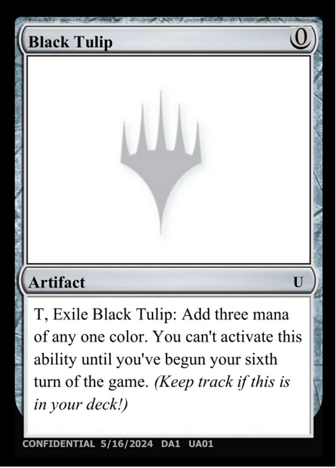 Black Tulip