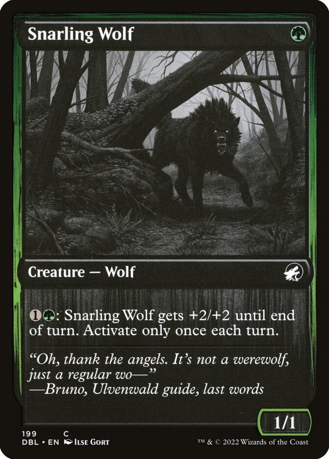 Snarling Wolf