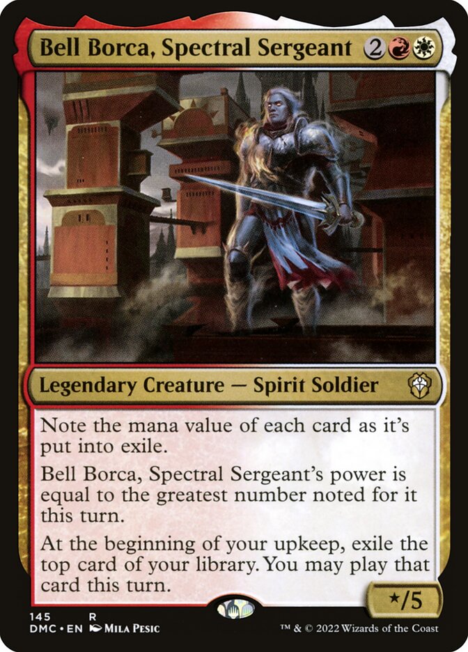 Bell Borca, Spectral Sergeant