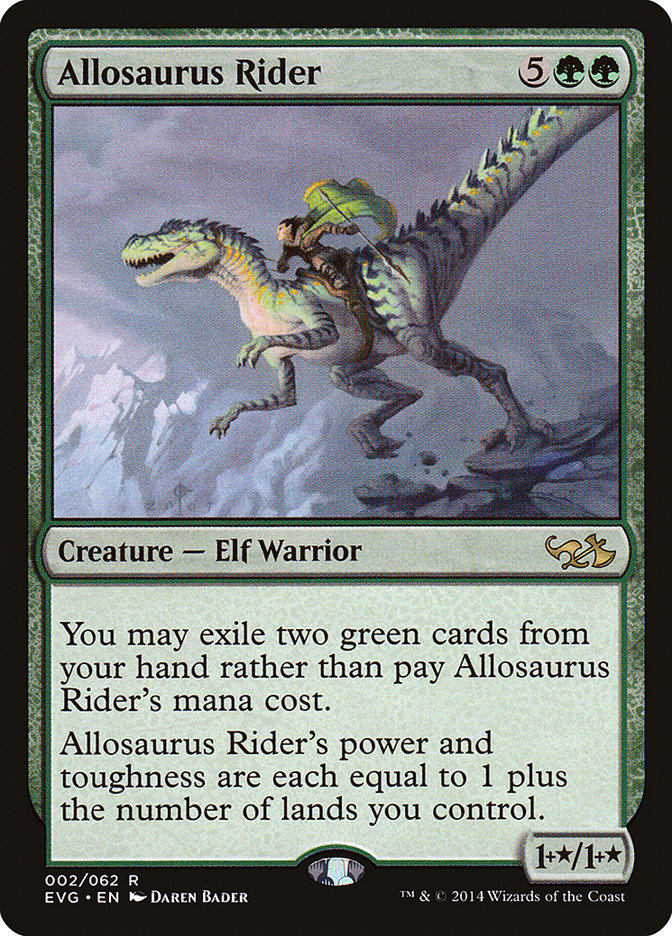 Allosaurus Rider