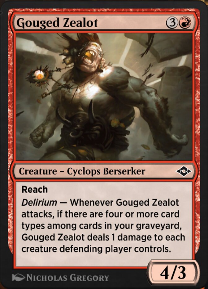 Gouged Zealot