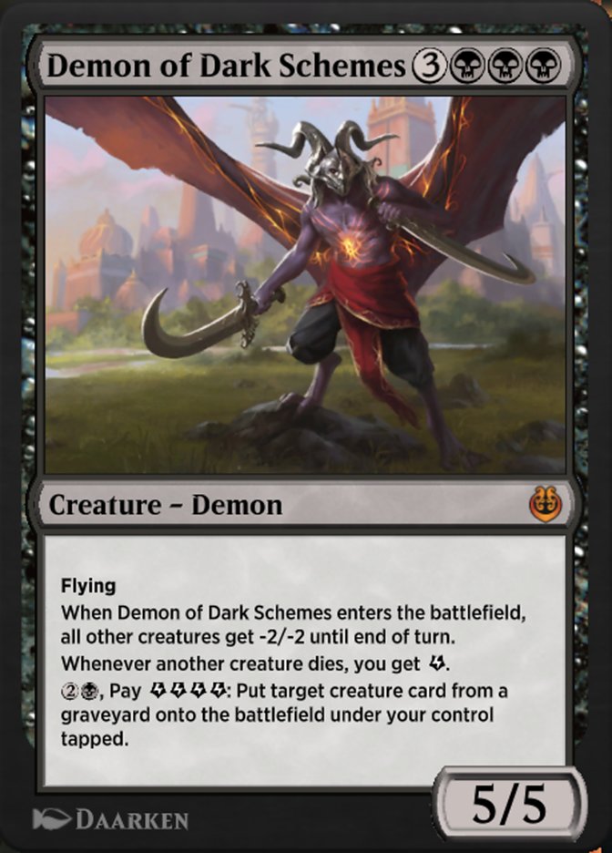 Demon of Dark Schemes