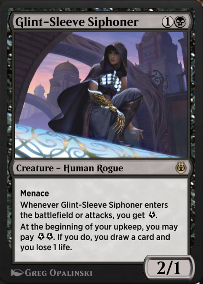 Glint-Sleeve Siphoner