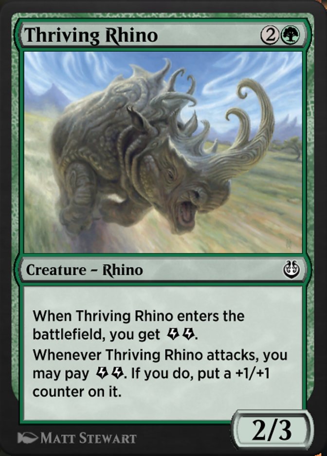 Thriving Rhino