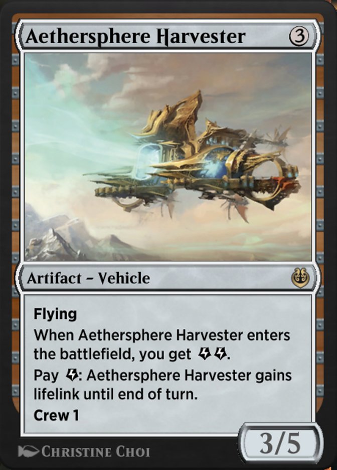 Aethersphere Harvester