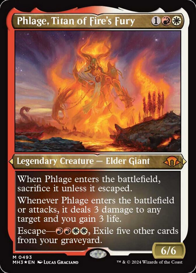 Phlage, Titan of Fire's Fury