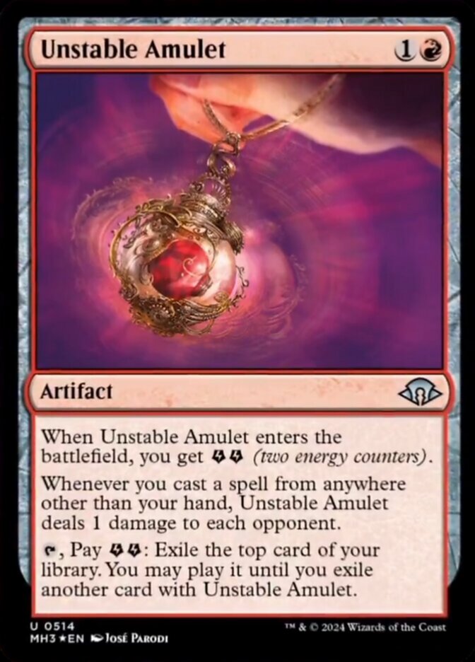Unstable Amulet