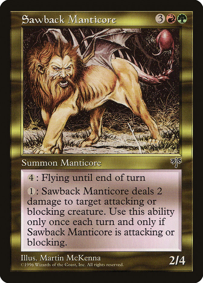 Sawback Manticore