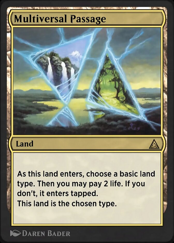 Multiversal Passage