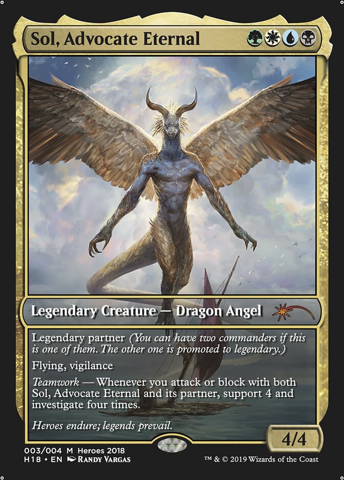 カード詳細：Sol, Advocate Eternal