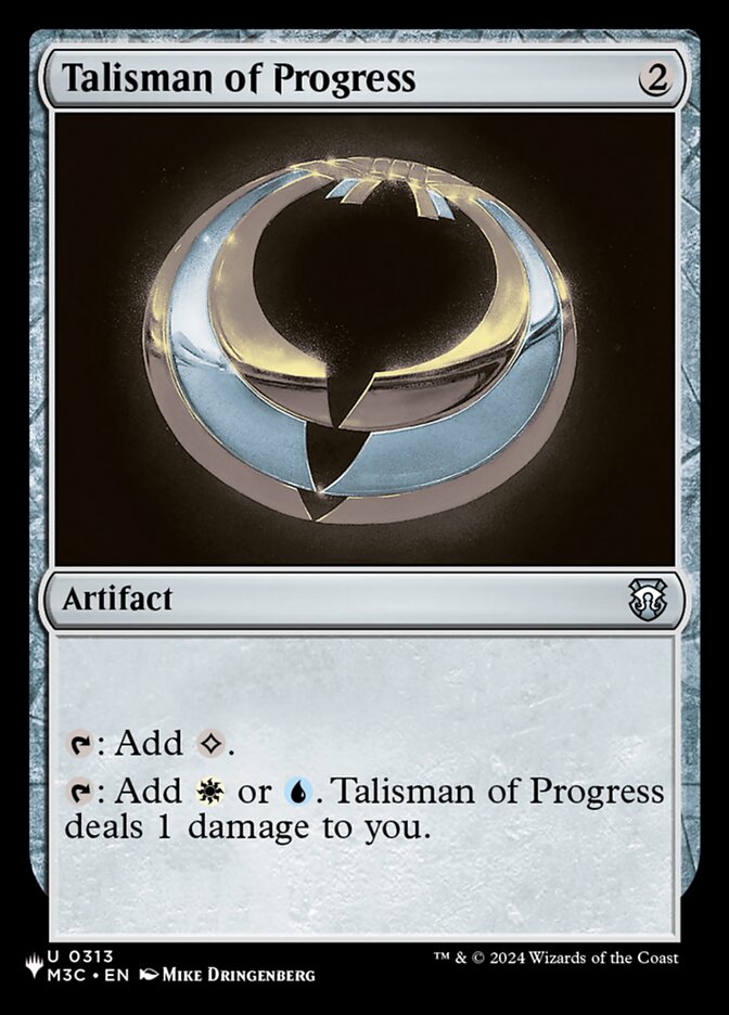 Talisman of Progress