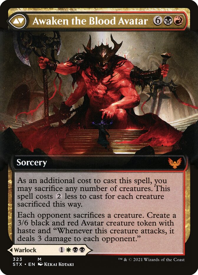 Awaken the Blood Avatar