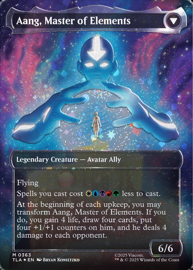 Aang, Master of Elements