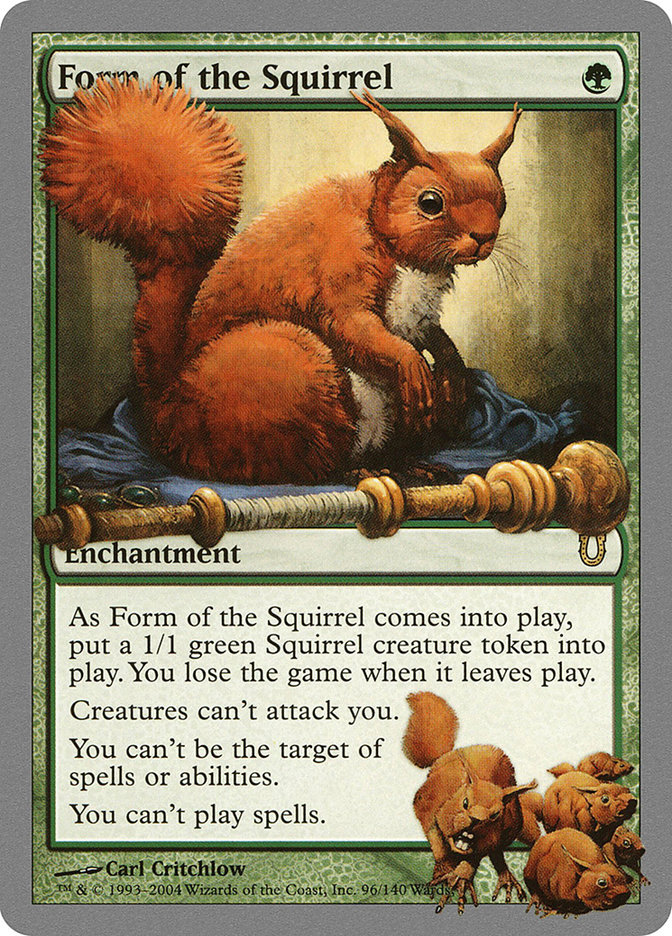 Form of the Squirrel