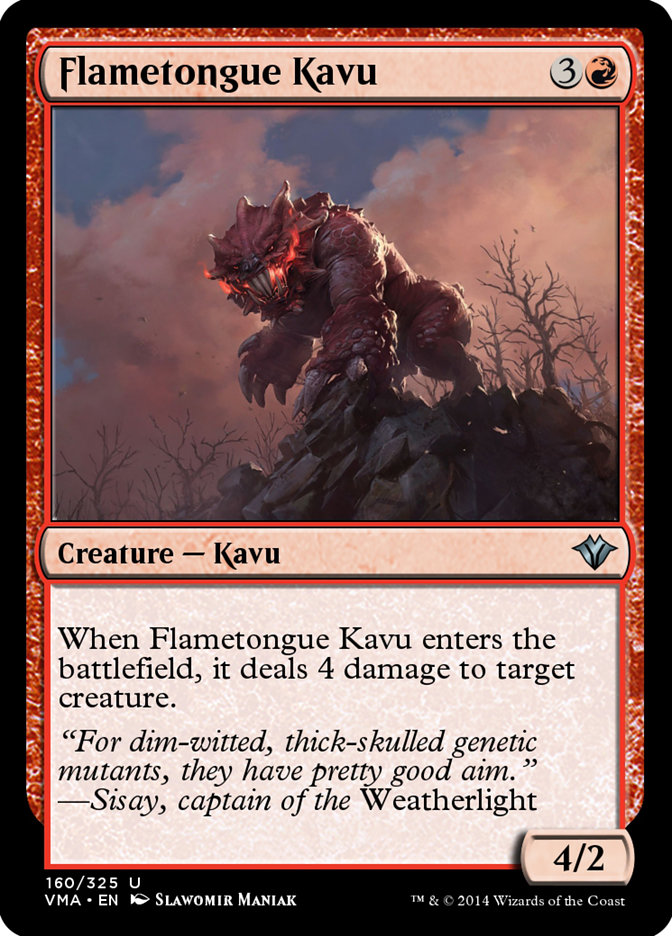 Flametongue Kavu