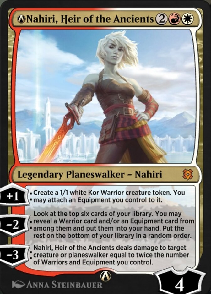 A-Nahiri, Heir of the Ancients