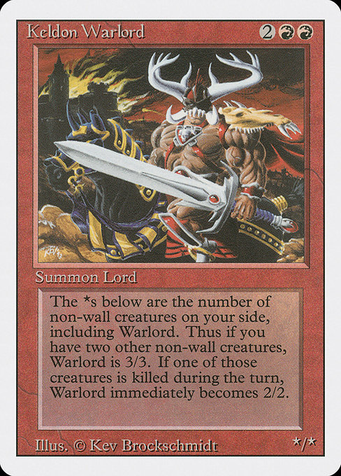 Keldon Warlord