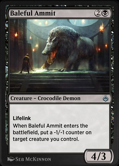 Baleful Ammit