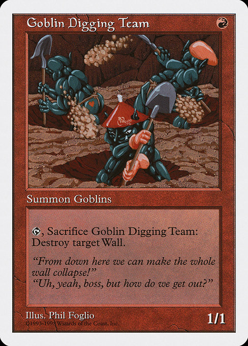 Goblin Digging Team