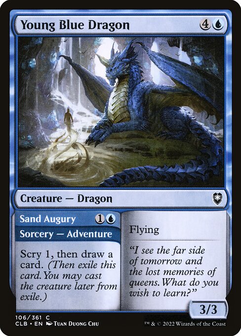 Young Blue Dragon