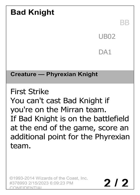 Bad Knight