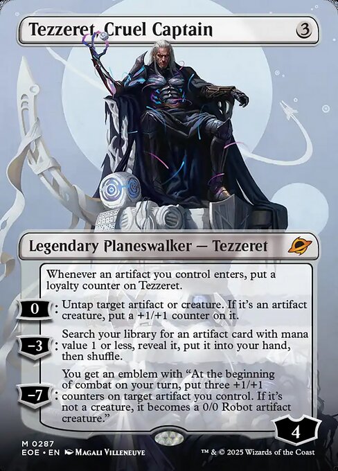 MTG 冷酷な船長、テゼレット 日本語2枚まとめ売り カード詳細:冷酷な船長、テゼレット