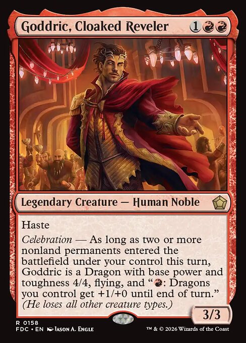 Goddric, Cloaked Reveler