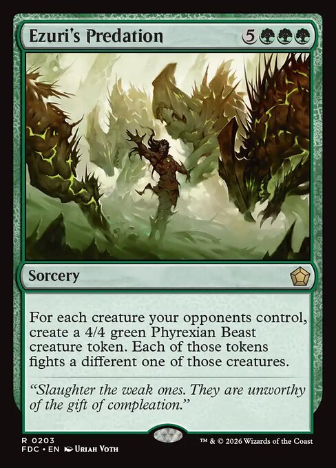 Ezuri's Predation