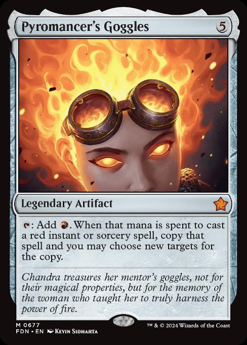 Pyromancer's Goggles