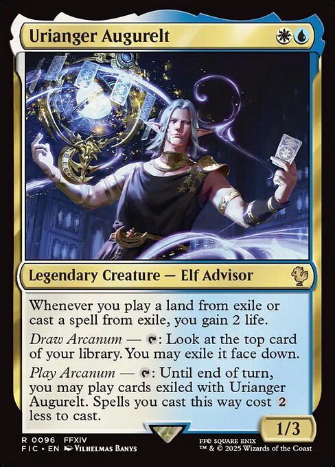 mtg 稀少 拡張 FOIL ウリエンジェ・オギュレ サンプルパック fic FF I V mtg ウリエンジェ・オギュレ - メルカリ