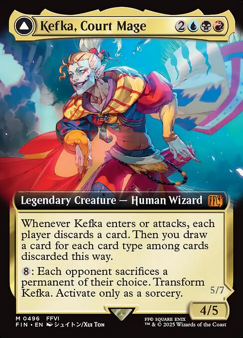人造魔導士、ケフカ