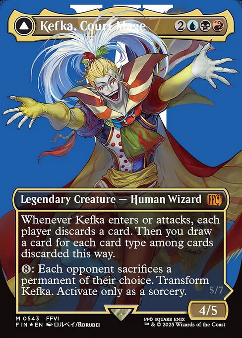 人造魔導士、ケフカ