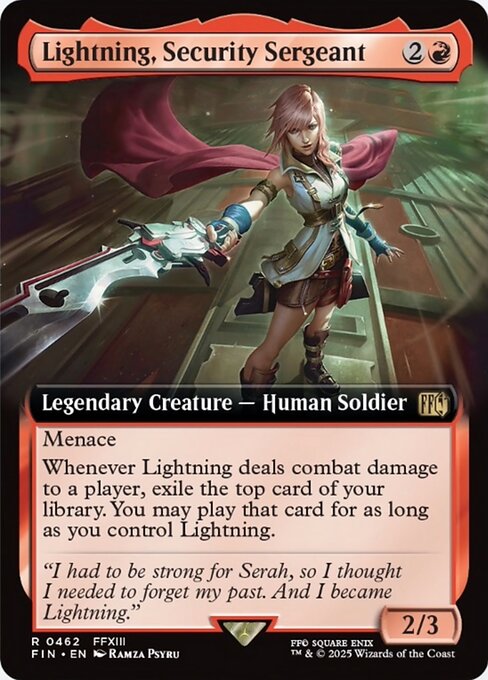 mtg 刃向かう者、ライトニング 英語版拡張foil カード詳細：刃向かう者、ライトニング
