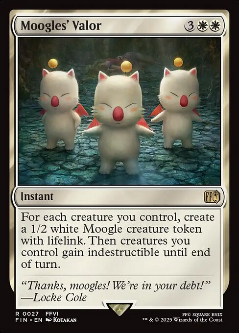 モーグリたちの奮闘
