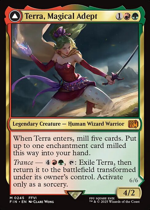 魔導戦士、ティナ