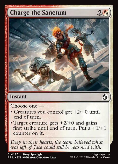 Charge the Sanctum