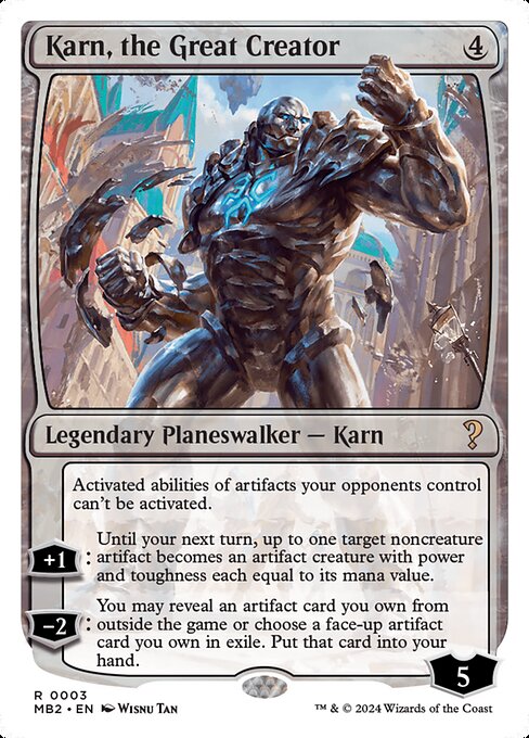 Karn, the Great Creator